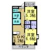 パセオ見晴Ⅰの間取り画像