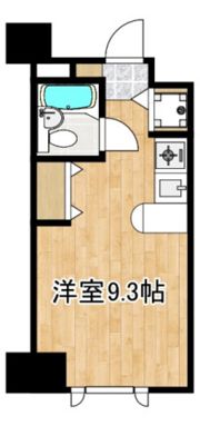 ダイアパレスリバーサイド比治山の間取り画像