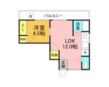 グロリアスマンションの間取り画像