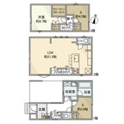 亀有戸建の間取り画像