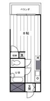 自由が丘オークヒルの間取り画像