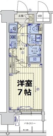 スワンズシティ梅田シエロの間取り画像