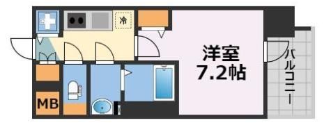 スワンズシティ梅田ウエストの間取り画像