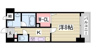 ウエストヒルズ大倉山の間取り画像