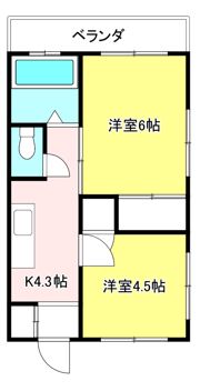 第一岸マンションの間取り画像