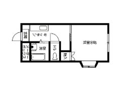 サクセスハイツⅡ-Aの間取り画像