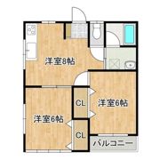 セゾンNAOIの間取り画像