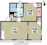 タウニィ笠原Aの間取り画像