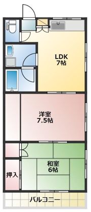 ヤマニコーポの間取り画像