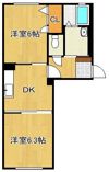 クラージュ C棟の間取り画像