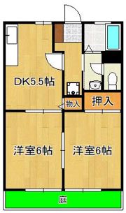 ビーライン篠崎の間取り画像