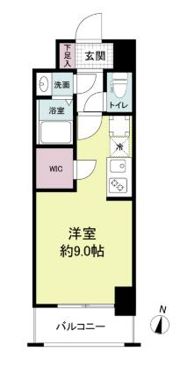 アプリーレ元町ウエストの間取り画像