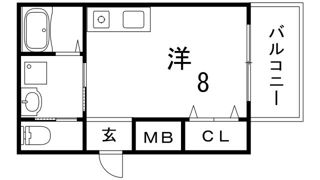 サンステージ神戸大倉山の間取り画像