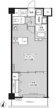 目黒テラスの間取り画像