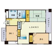 グラーナ平尾大池の間取り画像