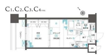 フェニックスヨコハマスクエアの間取り画像
