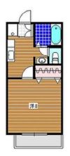 ビラ桂の間取り画像
