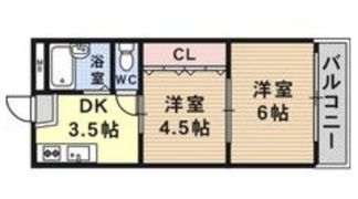 シティライフ43タカハの間取り画像