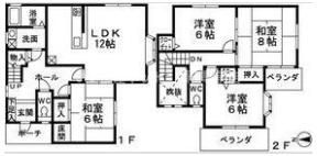 国分1丁目戸建の間取り画像