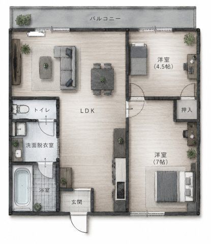 間取図