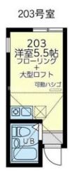 ユナイト能見台エルドレッドの間取り画像