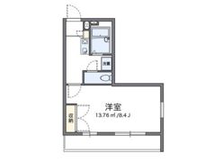 レオパレスグランドール早島の間取り画像