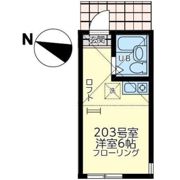 ユナイト衣笠モニカベルッチの間取り画像