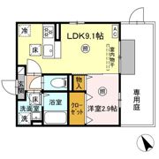 D-ROOM下富野の間取り画像
