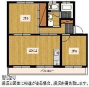 ヴィラコンフォート下俣南の間取り画像