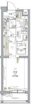 クレヴィスタ三軒茶屋の間取り画像