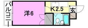コーポヤマキ A棟の間取り画像