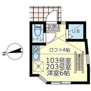 ユナイト田浦キャンドラーの間取り画像