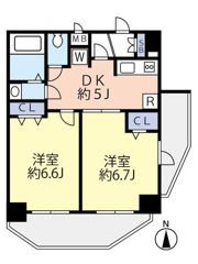 グランヴァン中野江古田の間取り画像