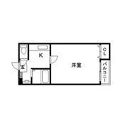 ハイエスト田町の間取り画像