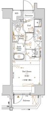 阪東橋KNOTSの間取り画像