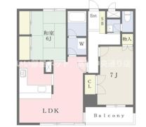 サンハイツ宇多津の間取り画像