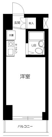 プライムステイ築地の間取り画像