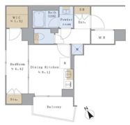 Brillia ist 文京茗荷谷の間取り画像