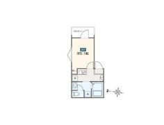 MELDIA北綾瀬Ⅵの間取り画像