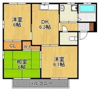 ソシアIIの間取り画像