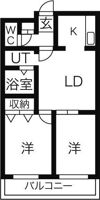 アバジュール扶桑の間取り画像
