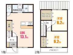 リトルWⅤの間取り画像