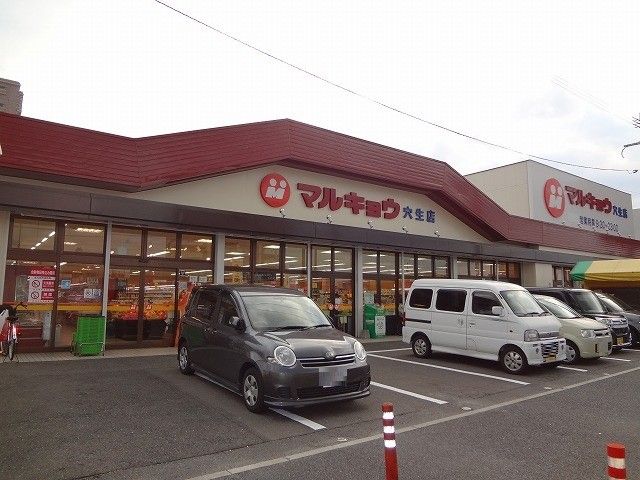 マルキョウ穴生店(560m)