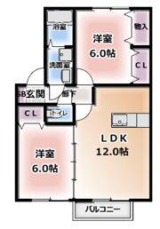 アゼリアの間取り画像