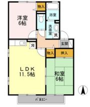 アリッサム21 A棟の間取り画像
