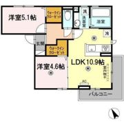 バーデンの間取り画像