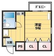 シルキコーポ荻窪の間取り画像