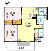 フラワーハイムの間取り画像