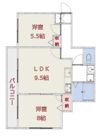 プリンス蒔田2の間取り画像