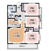 K－WAVEの間取り画像
